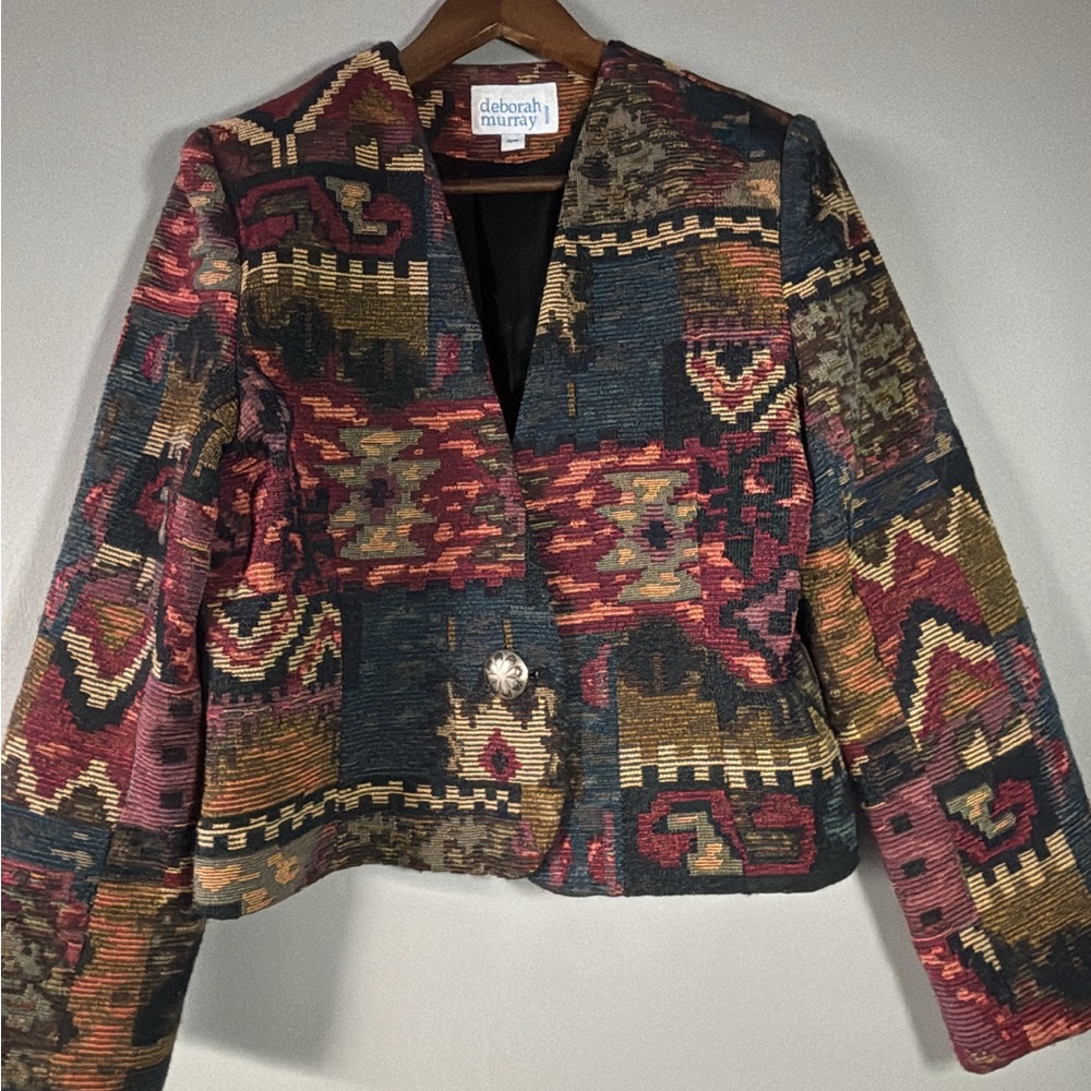 Rare Vintage 90s Tapestry Jacket
